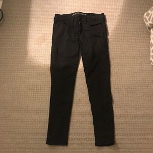 Skinny black pants